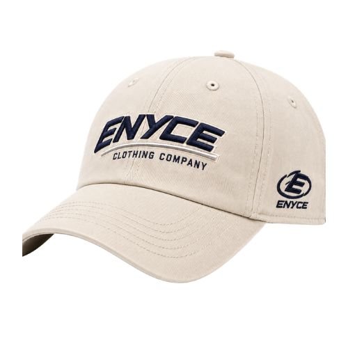 Enyce Cream Cap Enyce Cream Cap front view featuring a soft cream shade and clean modern streetwear design