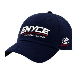 Enyce Navy Blue Cap front view featuring a deep navy shade and clean modern streetwear design